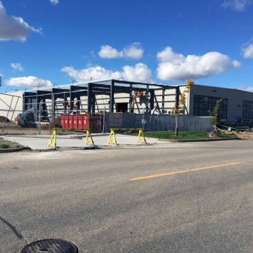 new addition going up